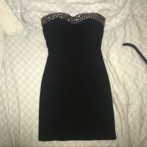Vintage Divided by H&M | LBD with Metal Detailing